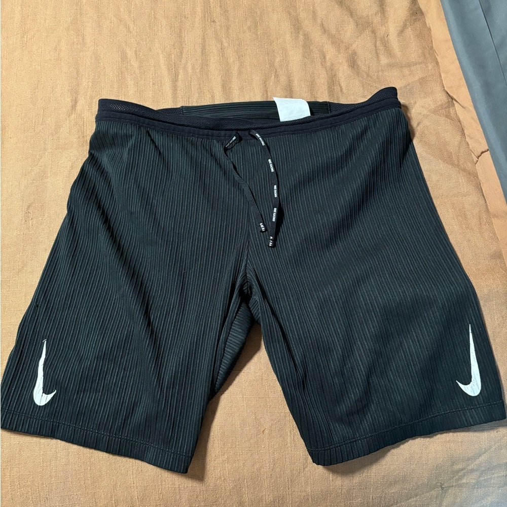 Nike Black Ribbed Shorts